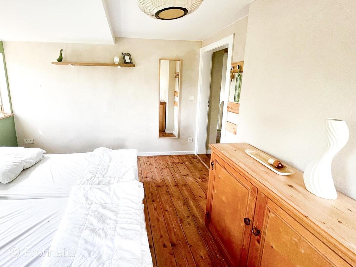 Tolles Ferienhaus Frohnatur Mit Sauna In Ruhiger Lage Plauen Extérieur photo