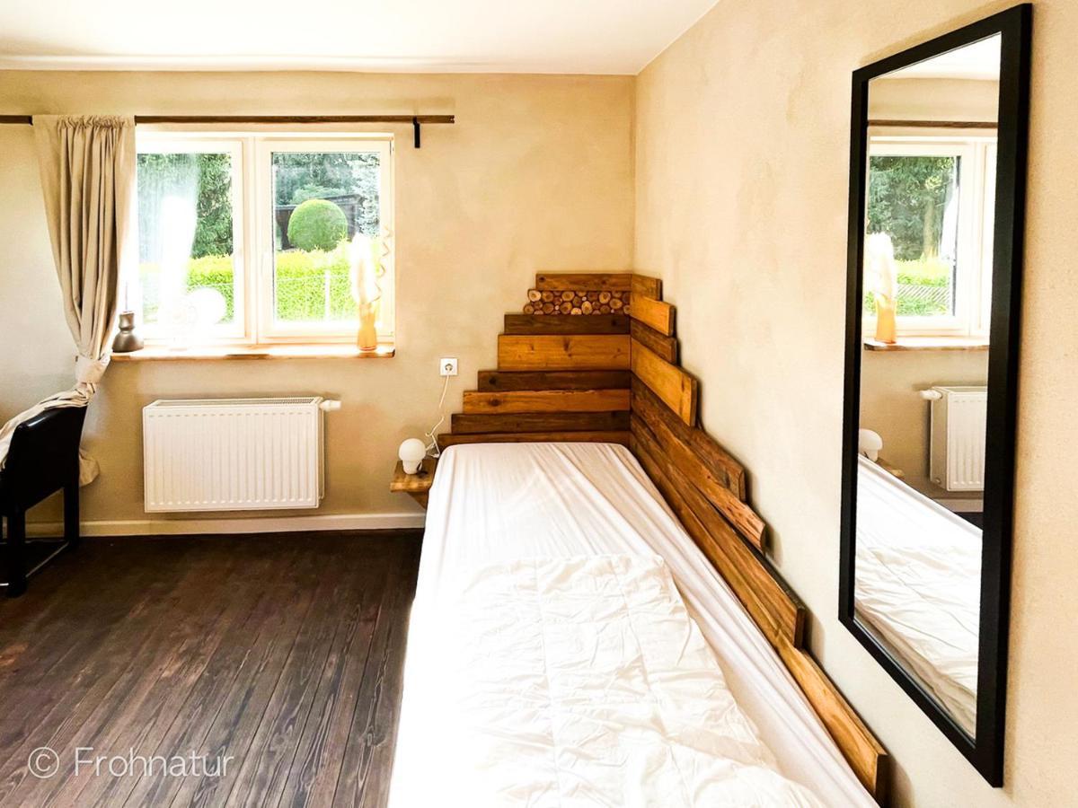 Tolles Ferienhaus Frohnatur Mit Sauna In Ruhiger Lage Plauen Extérieur photo