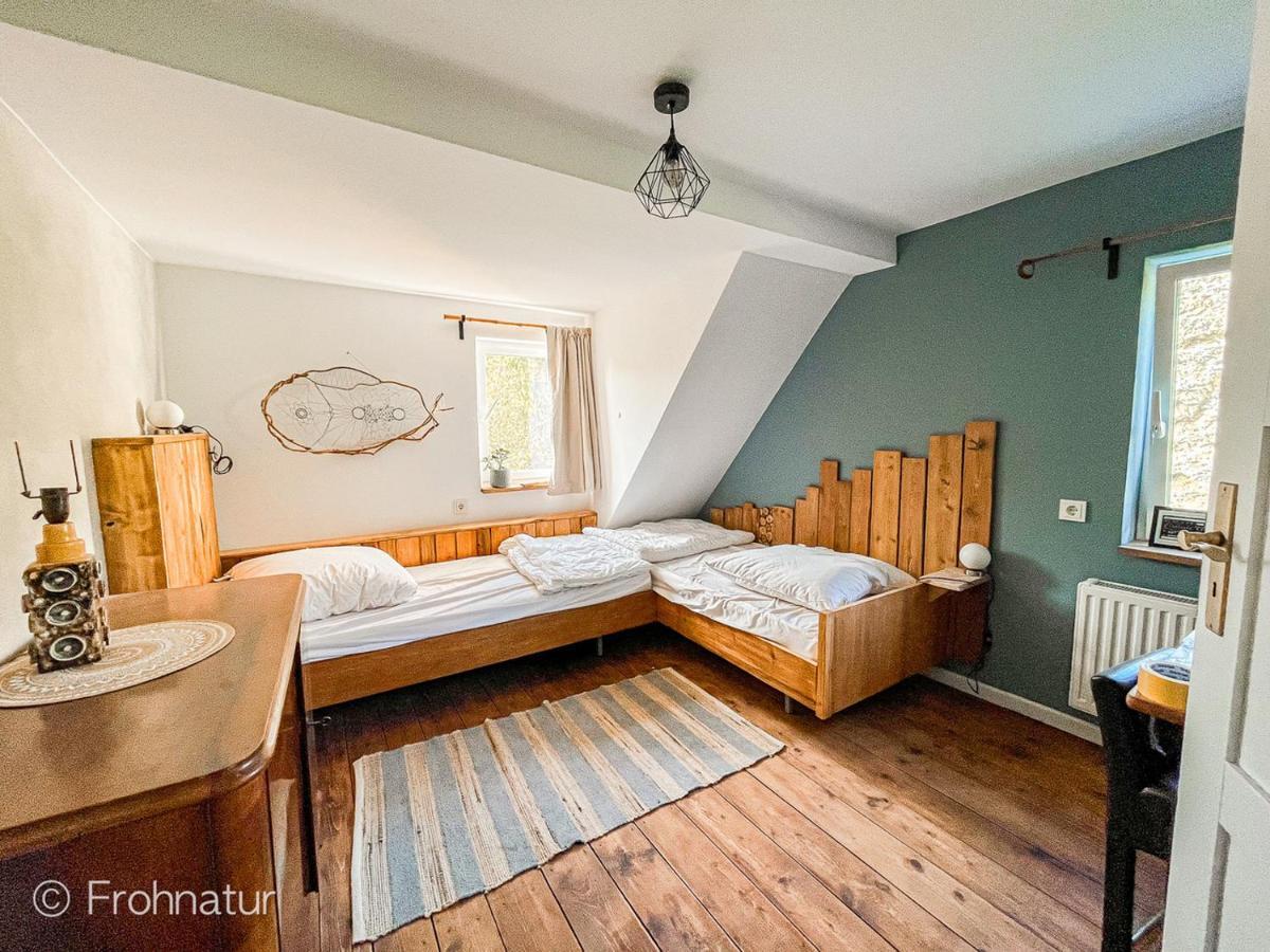 Tolles Ferienhaus Frohnatur Mit Sauna In Ruhiger Lage Plauen Extérieur photo