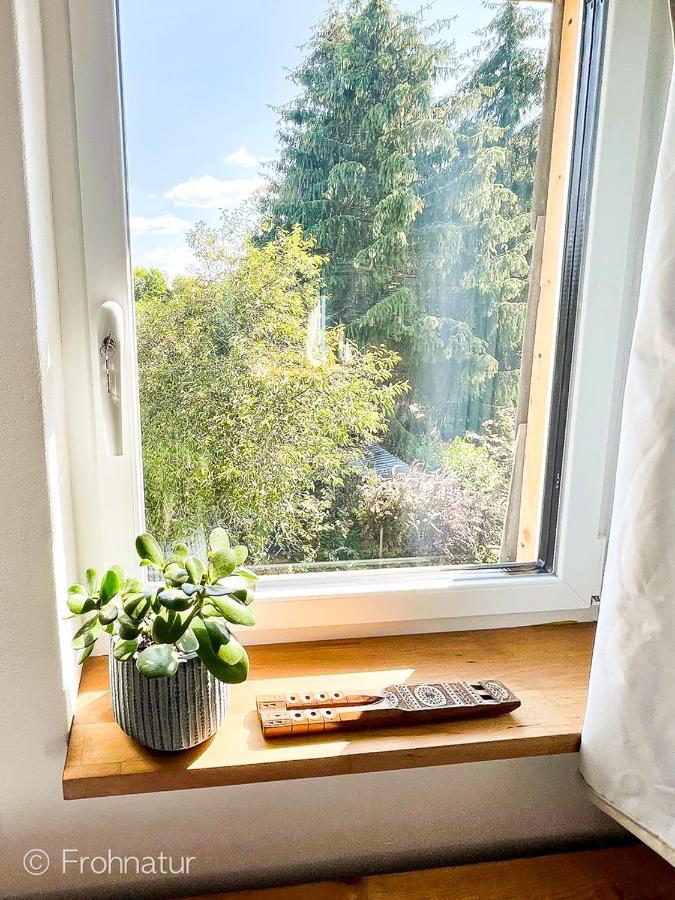Tolles Ferienhaus Frohnatur Mit Sauna In Ruhiger Lage Plauen Extérieur photo